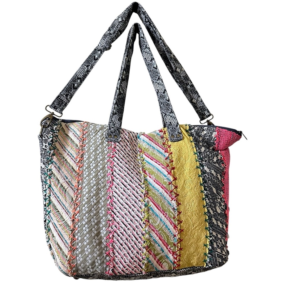 ๐BOGO 50% off ๐ X-Large Demdaco Weekender Bag Your Journey Multi Color Bag Tote - Picture 3 of 15